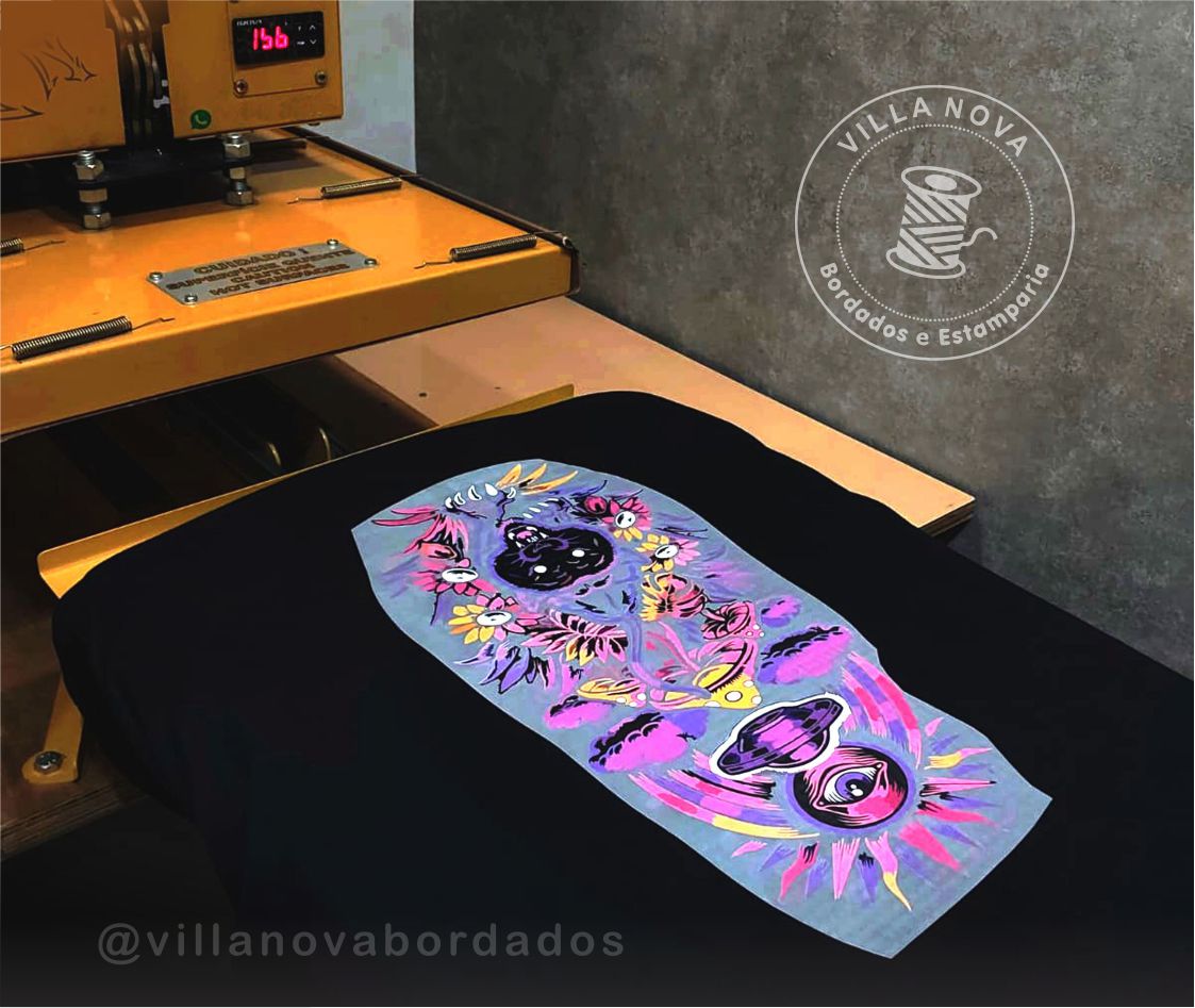 Sublimação em DTF - Villa Nova Bordados